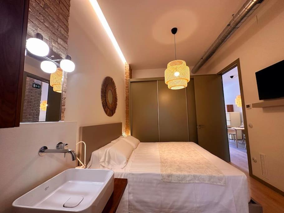 Apartamento Tradicional Casa Con Patio Ruzafa Valencia Exterior foto