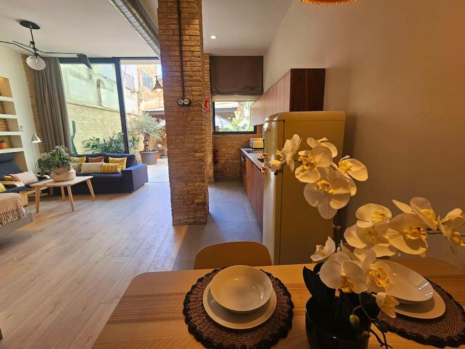 Apartamento Tradicional Casa Con Patio Ruzafa Valencia Exterior foto