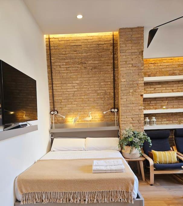 Apartamento Tradicional Casa Con Patio Ruzafa Valencia Exterior foto