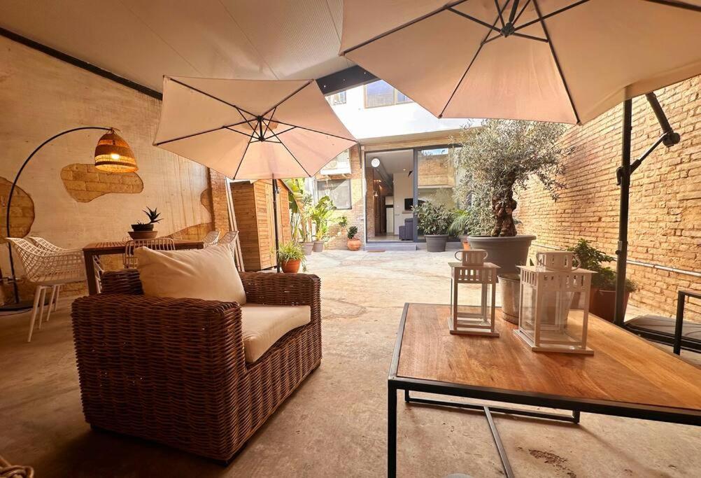 Apartamento Tradicional Casa Con Patio Ruzafa Valencia Exterior foto
