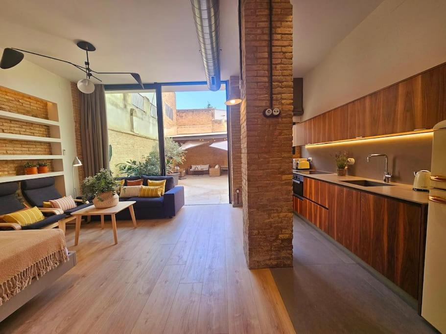 Apartamento Tradicional Casa Con Patio Ruzafa Valencia Exterior foto
