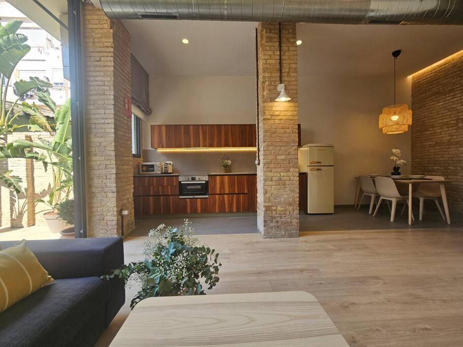 Apartamento Tradicional Casa Con Patio Ruzafa Valencia Exterior foto
