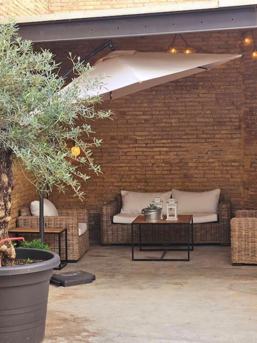 Apartamento Tradicional Casa Con Patio Ruzafa Valencia Exterior foto