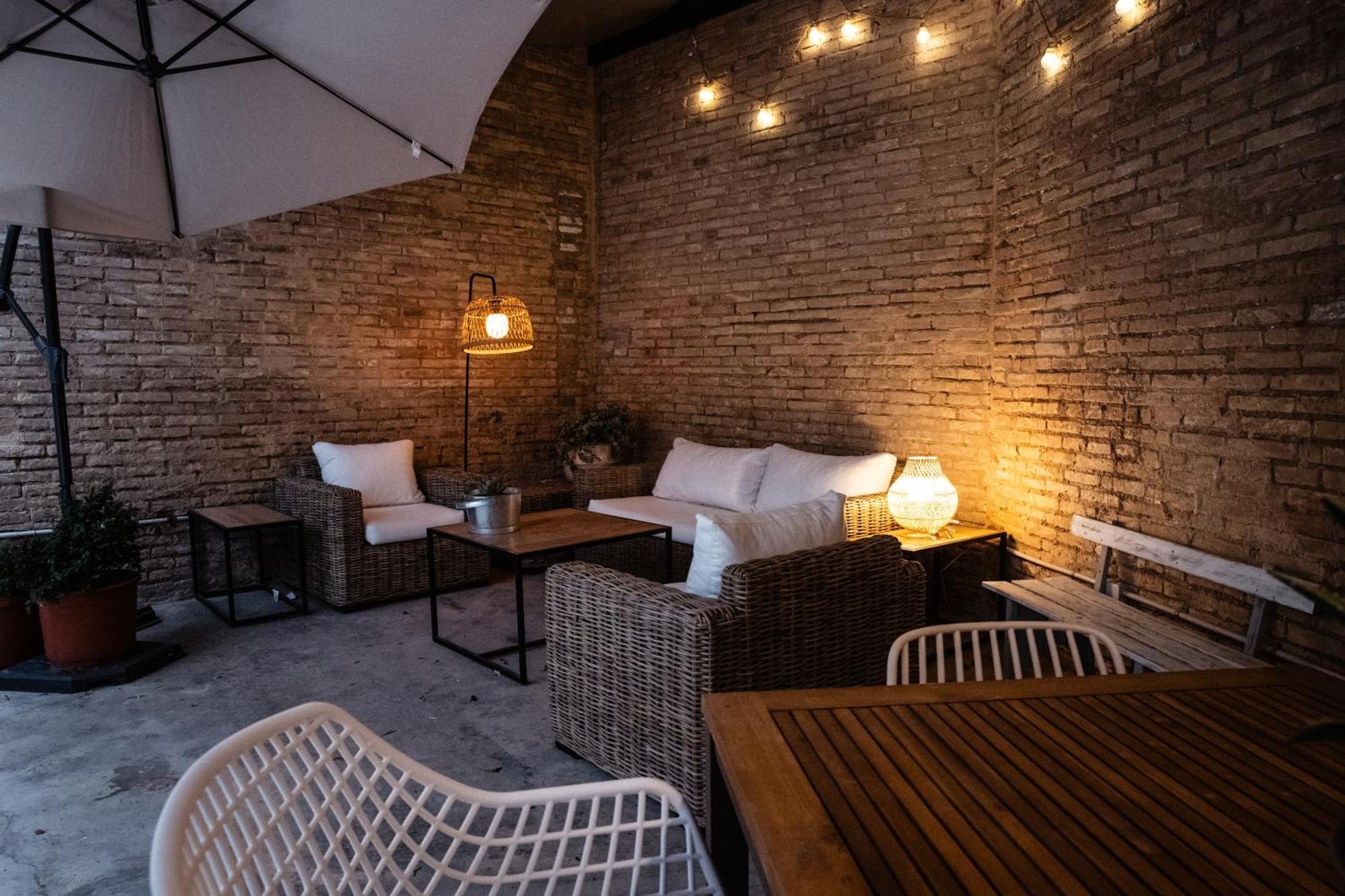 Apartamento Tradicional Casa Con Patio Ruzafa Valencia Exterior foto