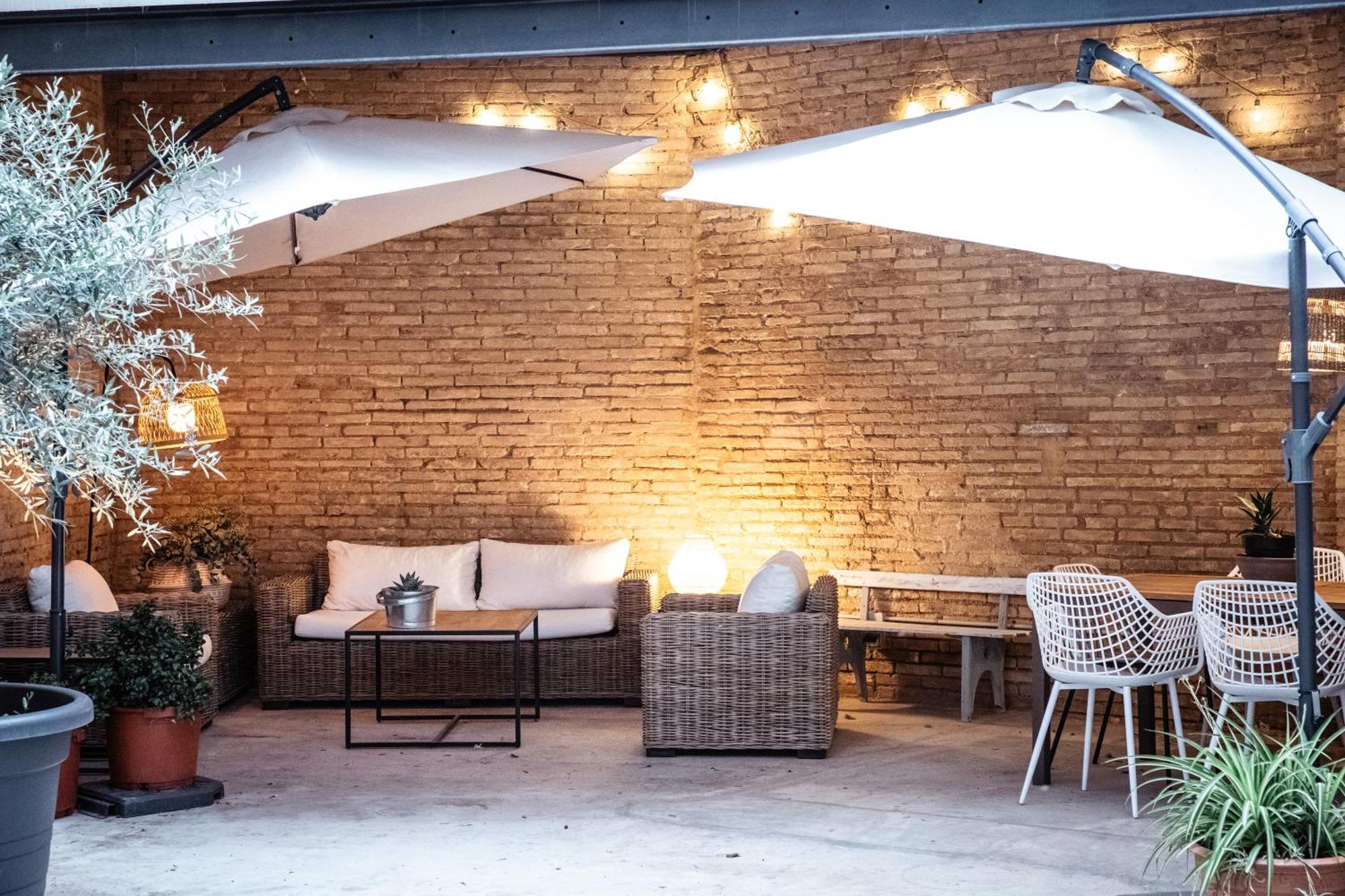 Apartamento Tradicional Casa Con Patio Ruzafa Valencia Exterior foto